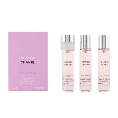 chance chanel twist and spray|chanel chance eau tendre refill.